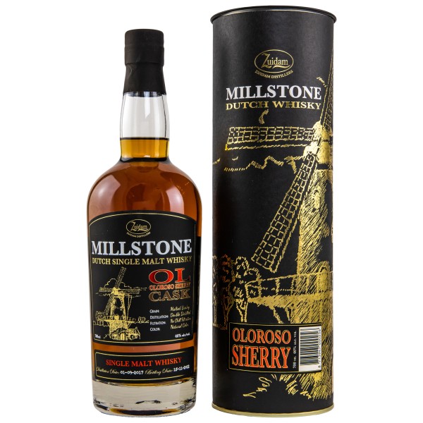 Millstone Dutch Single Malt Whisky Oloroso Sherry Cask 2017/2022