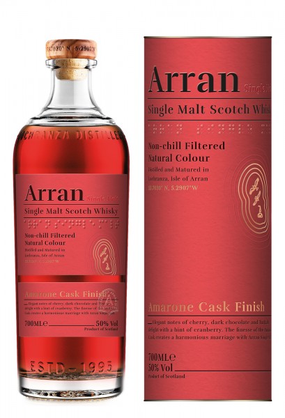 Arran Single Malt Whisky Amarone Cask Finish
