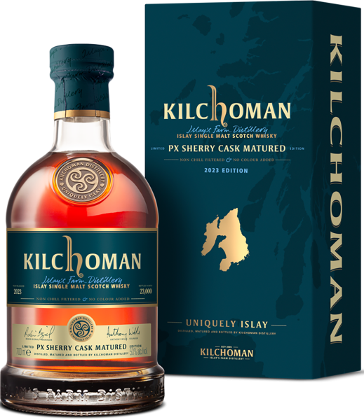 Kilchoman Single Malt Whisky PX Sherry Cask Matured 2023 Edt.
