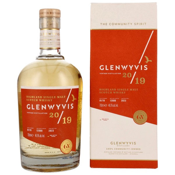 GlenWyvis Highland Single Malt Whisky Batch 01/19 2023