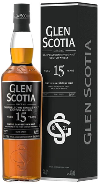 Glen Scotia Single Malt Whisky 15 Jahre