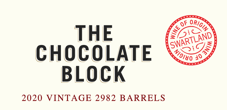 Boekenhoutskloof The Chocolate Block 2021 750 ml | Spirituosen Wolf