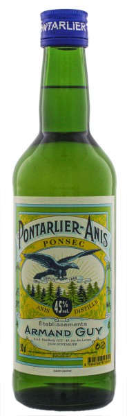 Distillerie Pierre Guy Pontarlier Anis Distille Ponsec