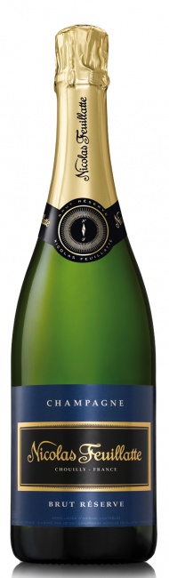 Nicolas Feuillatte Champagne Brut Reserve | Champagner | Champagner & Co |  Spirituosen Wolf