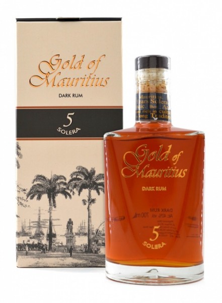 Gold of Mauritius 5 Jahre Solera Dark Rum