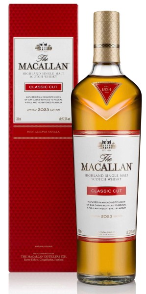 The Macallan Single Malt Whisky Classic Cut 2023