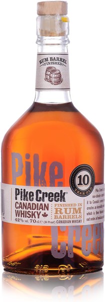 Pike Creek Canadian Whisky 10 Jahre Rum Finish