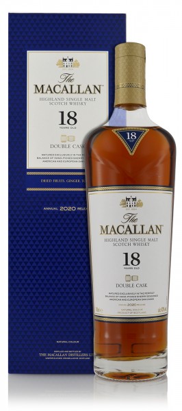 The Macallan Single Malt Whisky 18 Jahre Double Cask 2022