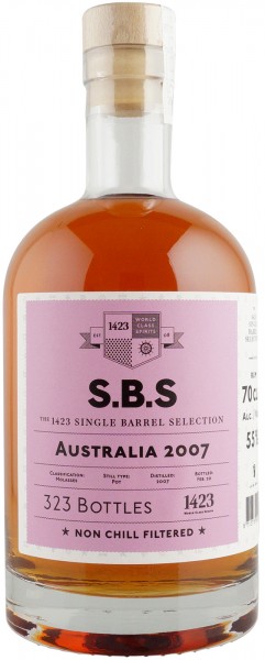S.B.S Rum Australia 2007